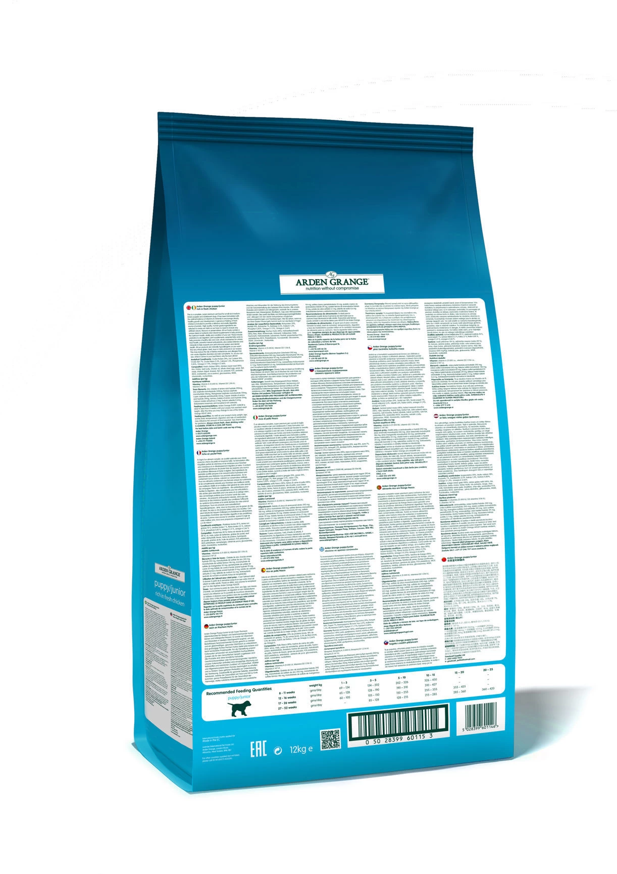 Arden Grange Puppy - Puppy / Junior Fresh Chicken 12kg 4 Arden Grange Puppy - Puppy / Junior Fresh Chicken 12kg - Image 2