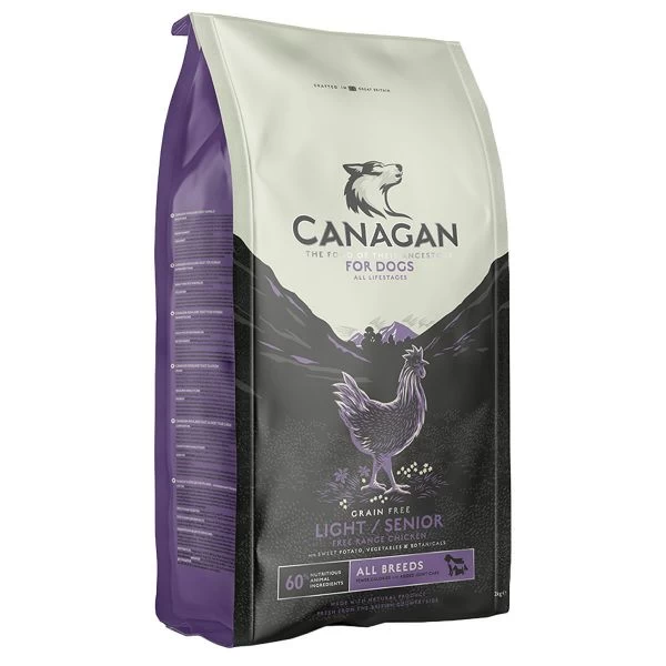 Canagan Dog - Light / Senior Free Range Chicken 12kg 3 Canagan Dog - Light / Senior Free Range Chicken 12kg