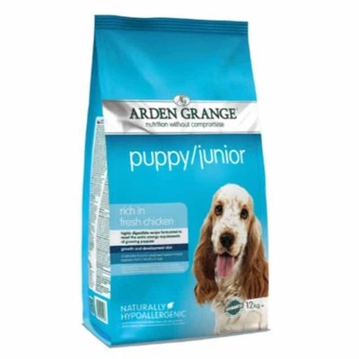 Arden Grange Puppy - Puppy / Junior Fresh Chicken 12kg 3 Arden Grange Puppy - Puppy / Junior Fresh Chicken 12kg