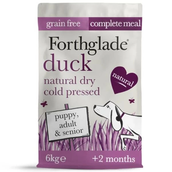 Forthglade Dog - Grain Free Cold Pressed Duck 6kg 3 Forthglade Dog - Grain Free Cold Pressed Duck 6kg