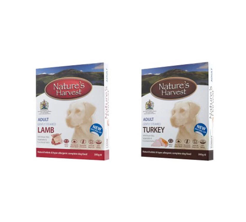 10 X 395g Adult Turkey & 10 X 395g Adult Lamb - Nature's Harvest Wet Dog Food 3 10 X 395g Adult Turkey & 10 X 395g Adult Lamb - Nature's Harvest Wet Dog Food