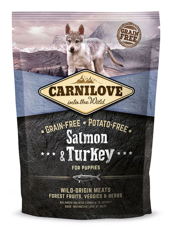 Carnilove Salmon & Turkey Puppy Food 3 Carnilove Salmon & Turkey Puppy Food