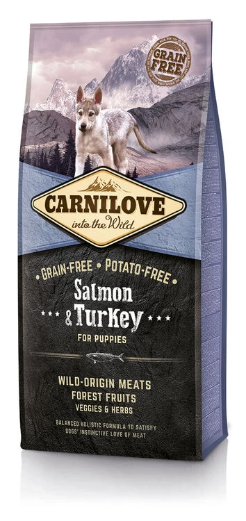 Carnilove Salmon & Turkey Puppy Food 4 Carnilove Salmon & Turkey Puppy Food - Image 2