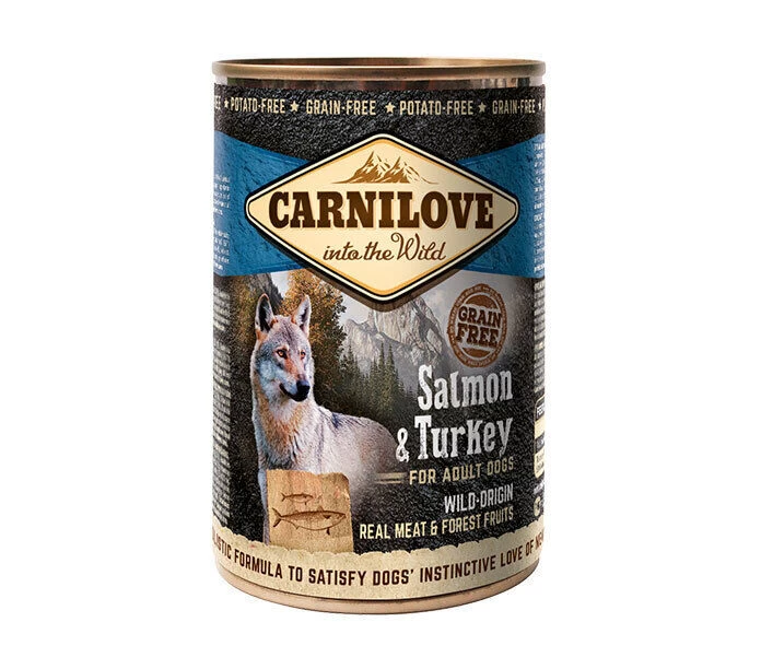 Carnilove Salmon & Turkey Wet Dog Food 3 Carnilove Salmon & Turkey Wet Dog Food