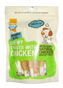 Good Boy Waggles & Co Chewy Twists With Chicken