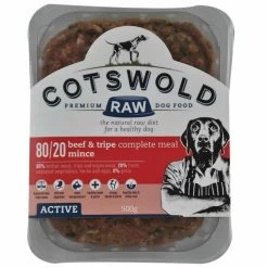 Cotswold Raw Active Mince Beef & Tripe Dog Food