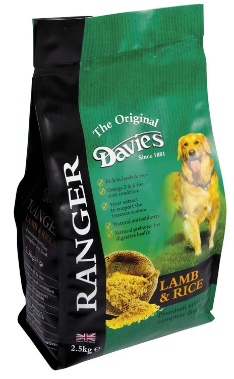 Davies Ranger Lamb & Rice Dog Food 4 Davies Ranger Lamb & Rice Dog Food - Image 2