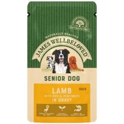 JAMES WELLBELOVED Pouches Senior Lamb 150g