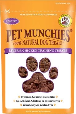 Pet Munchies Liver & Chicken Dog Training Treats