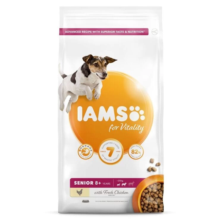Iams Dog Senior & Mature 7+ 3 Iams Dog Senior & Mature 7+