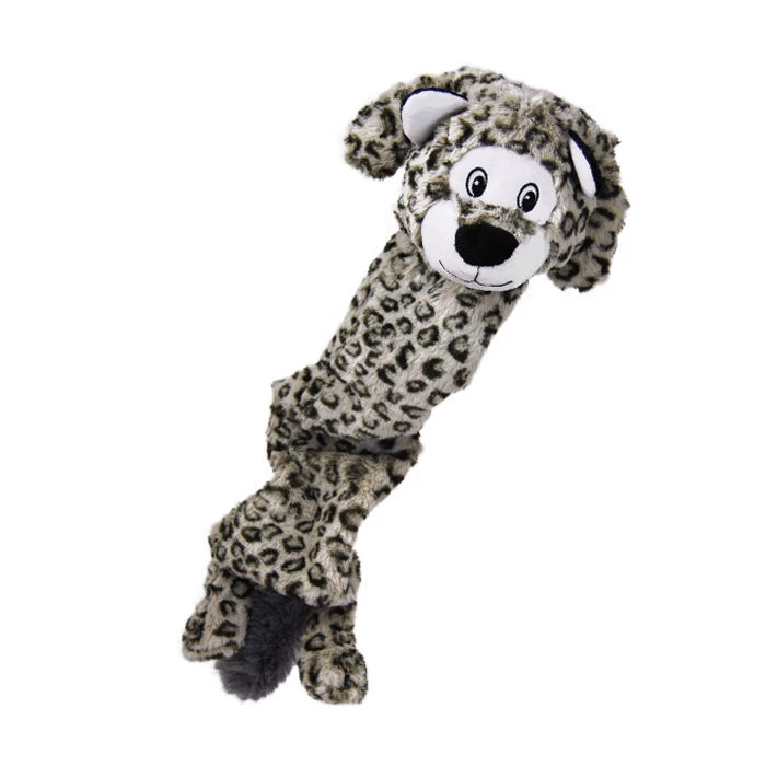 KONG Stretchezz Jumbo Snow Leopard X Large 3 KONG Stretchezz Jumbo Snow Leopard X Large