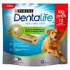 3 X Purina Dentalife Daily Oral Care Chicken Chew Adult Large Breed 12 Pack -Dog Supply Shop 61341