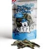 6 X Mr Johnson's Dog Gone Fishin' Dried Whitebait Dog Treat 60g