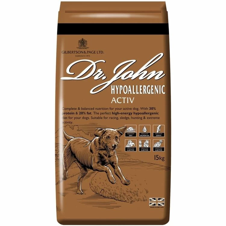 Dr John Hypoallergenic Activ 15kg 3 Dr John Hypoallergenic Activ 15kg