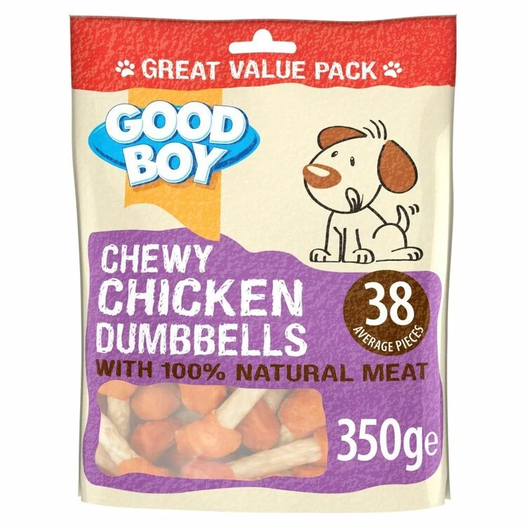Good Boy Pawsley Chicken Dumbbells 4 Good Boy Pawsley Chicken Dumbbells - Image 2
