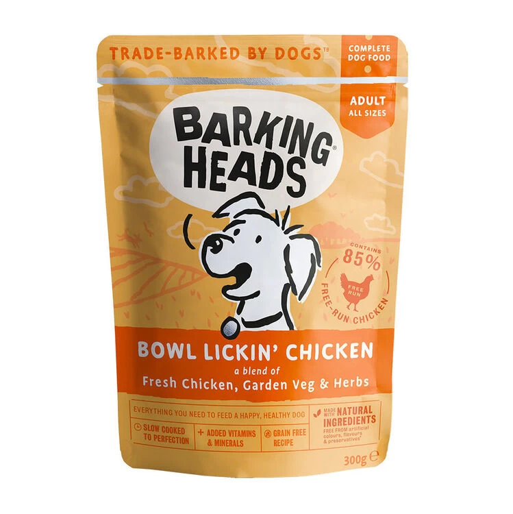 Barking Heads Bowl Lickin' Chicken Wet Dog Food 3 Barking Heads Bowl Lickin' Chicken Wet Dog Food