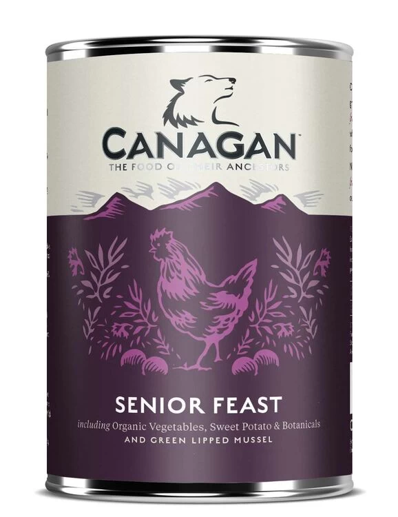 6 X 400g Canagan Senior Feast Chicken And Turkey Wet Dog Food 3 6 X 400g Canagan Senior Feast Chicken And Turkey Wet Dog Food