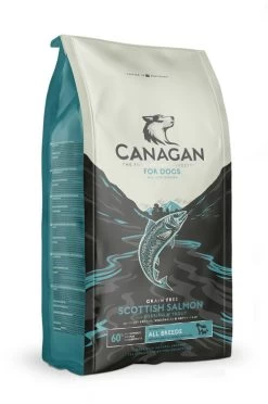 2 X 12kg Canagan Salmon & Chicken Grain Free Dry Dog Food Multibuy -Dog Supply Shop Canagan 2018 Visual Salmon 01 flipped
