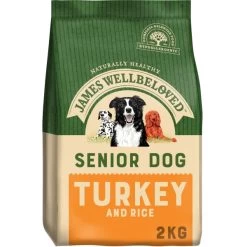 James Wellbeloved Gluten-free Senior Dry Dog Food - Turkey & Rice