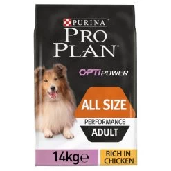 Purina Pro Plan OptiPower Performance Adult Dry Dog Food - Chicken
