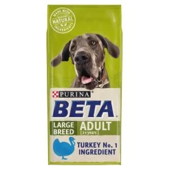 Purina Beta Large Adult 2+ Dry Dog Food - Turkey