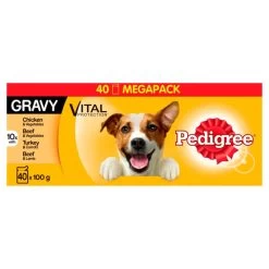 Pedigree Vital Protection Adult Wet Dog Food In Pouches - Mixed Selection In Gravy -Dog Supply Shop I9491303 en 02
