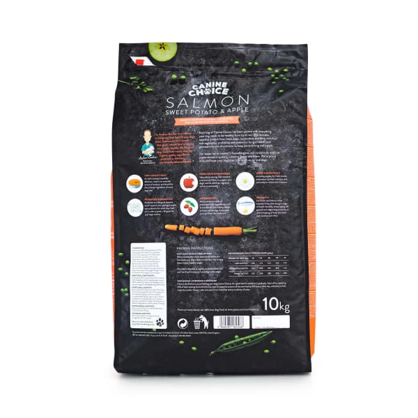 Canine Choice Super Premium Grain-free Medium Adult Dry Dog Food - Salmon 5 Canine Choice Super Premium Grain-free Medium Adult Dry Dog Food - Salmon - Image 3