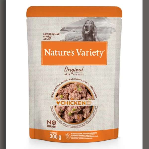Nature's Variety Natures Variety Original Grain-free Medium Adult Wet Dog Food In Pouches - Multipack 5 Nature's Variety Natures Variety Original Grain-free Medium Adult Wet Dog Food In Pouches - Multipack - Image 3