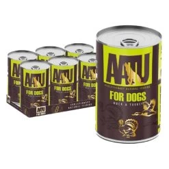 Aatu Grain-free Adult Wet Dog Food In Tins - Duck & Turkey