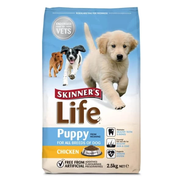 Skinner's Life Puppy Chicken Dry Dog Food 3 Skinner's Life Puppy Chicken Dry Dog Food