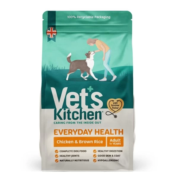 Vet's Kitchen Everyday Health Adult Dry Dog Food - Chicken & Brown Rice 2 Vet's Kitchen Everyday Health Adult Dry Dog Food - Chicken & Brown Rice
