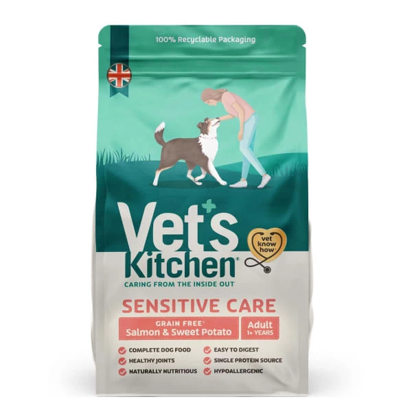 Vet's Kitchen Sensitive Care Grain-free Adult Dry Dog Food - Salmon & Sweet Potato 3 Vet's Kitchen Sensitive Care Grain-free Adult Dry Dog Food - Salmon & Sweet Potato