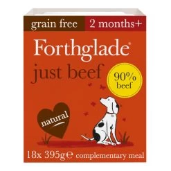 Forthglade Just Complementary 2 Months+ Grain-free Wet Dog Food - Beef -Dog Supply Shop I9683339 en 02