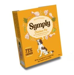 Symply Adult Chicken Pie, Brown Rice & Vegetable Wet Dog Food