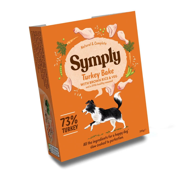 Symply Adult Turkey Bake Brown Rice & Veg Wet Dog Food 3 Symply Adult Turkey Bake Brown Rice & Veg Wet Dog Food