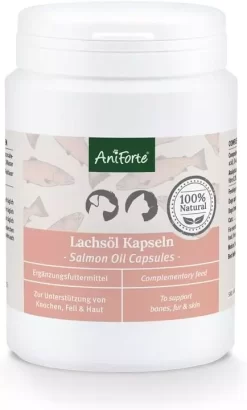 Aniforte Premium Salmon Oil Capsules For Dogs & Cats