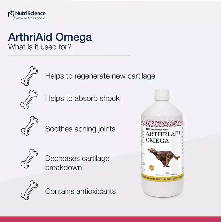 ArthriAid Omega Liquid For Dogs & Cats 4 ArthriAid Omega Liquid For Dogs & Cats - Image 2