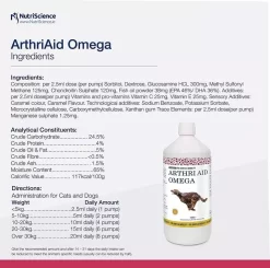 ArthriAid Omega Liquid For Dogs & Cats 7 ArthriAid Omega Liquid For Dogs & Cats -Dog Supply Shop arthriaid omega liquid for dogs cats cwxk.jpg