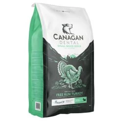 Canagan Dental Grain Free Turkey Dry Dog Food For Small Breed Dogs
