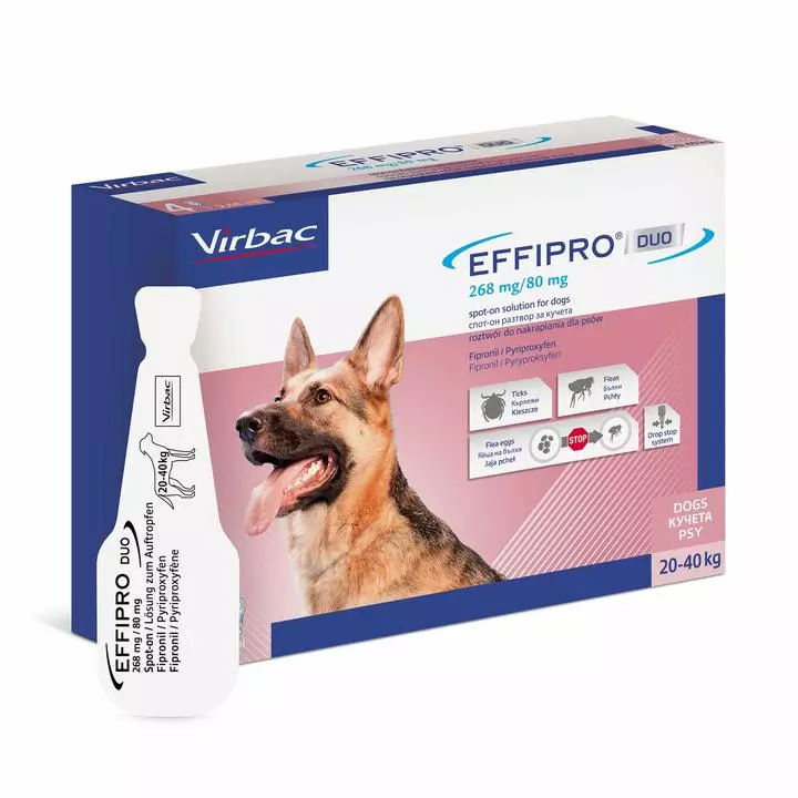 Virbac Effipro Duo Flea & Tick Spot On Solution For Cats & Dogs 6 Virbac Effipro Duo Flea & Tick Spot On Solution For Cats & Dogs - Image 4