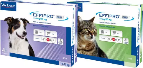 Virbac Effipro Duo Flea & Tick Spot On Solution For Cats & Dogs 3 Virbac Effipro Duo Flea & Tick Spot On Solution For Cats & Dogs
