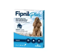 Fipnil Plus Spot-on Solution For Dogs