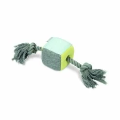 Beeztees Puppy Plush Cube & Rope Toy 35 X 8 X 8cm