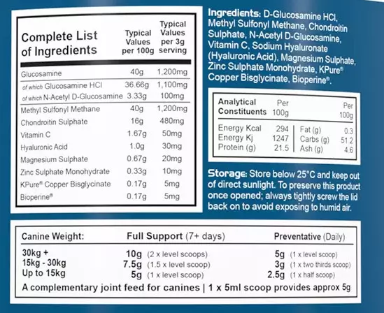 PharmaQuin Joint Complete HA For Dogs 4 PharmaQuin Joint Complete HA For Dogs - Image 2