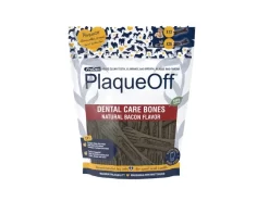 Plaque Off Natural Bacon Dental Bones For Dogs