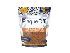 Plaque Off Turkey & Cranberry Dental Bones For Dogs