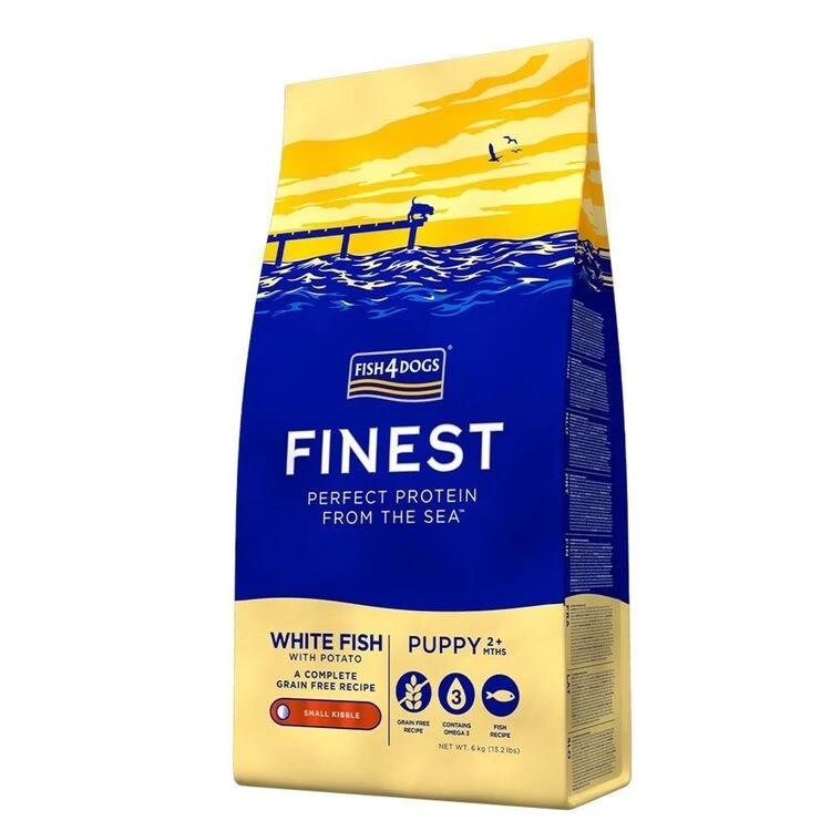 Fish4Dogs Finest White Fish Puppy Dry Dog Food 3 Fish4Dogs Finest White Fish Puppy Dry Dog Food