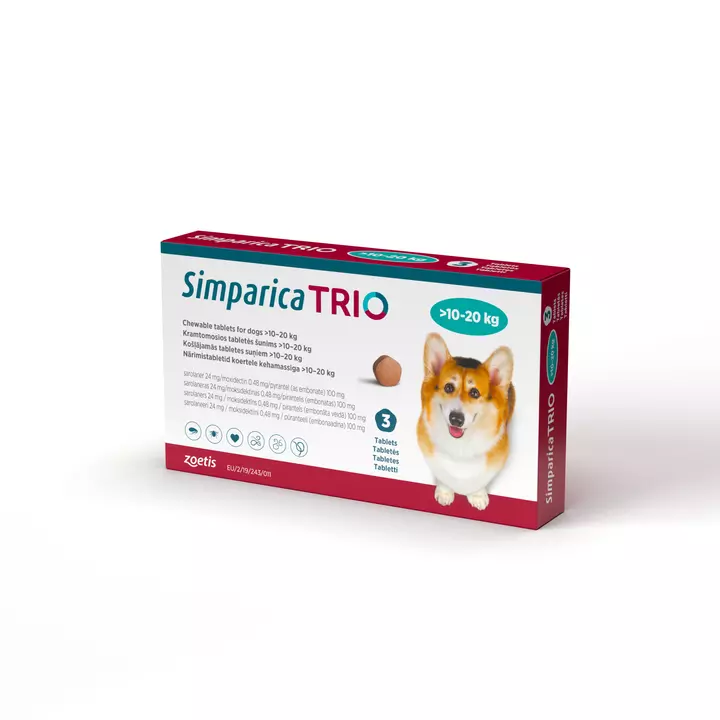 ZOETIS Simparica Trio Chewable Tablets For Dogs 7 ZOETIS Simparica Trio Chewable Tablets For Dogs - Image 5