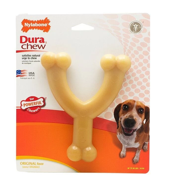 Nylabone Durable Original Wishbone Wolf 3 Nylabone Durable Original Wishbone Wolf