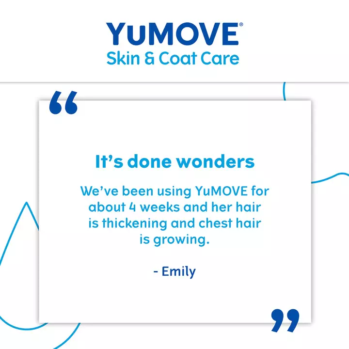 YuMOVE Skin & Coat Care Moulting For Adult Dogs 6 YuMOVE Skin & Coat Care Moulting For Adult Dogs - Image 4